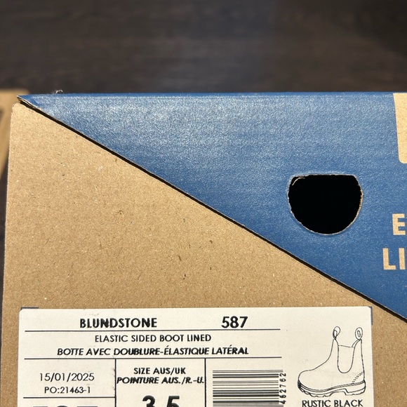 Blundstone 587 RUSTIC BLACK - Picture 2 of 14